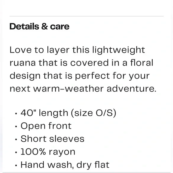 New! Vince Camuto Lily Botanical Floral Kimono Cardigan, Wrap Rayon OSFM - Picture 2 of 16